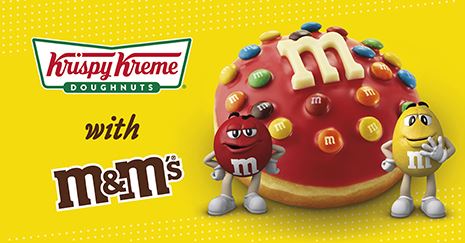 Krispy Kreme Has a Doughnut Filled with M&Ms. I'm Not Even Kidding