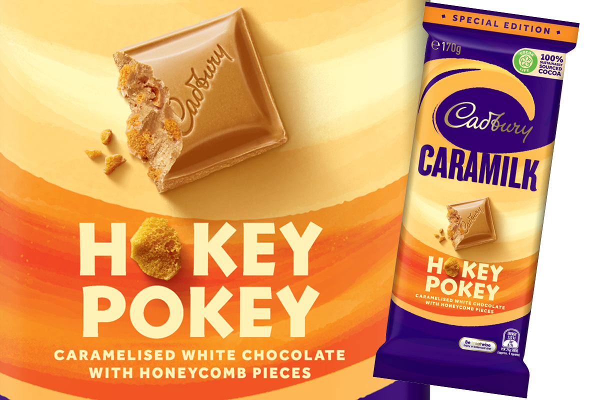 Cadbury Caramilk Hokey Pokey